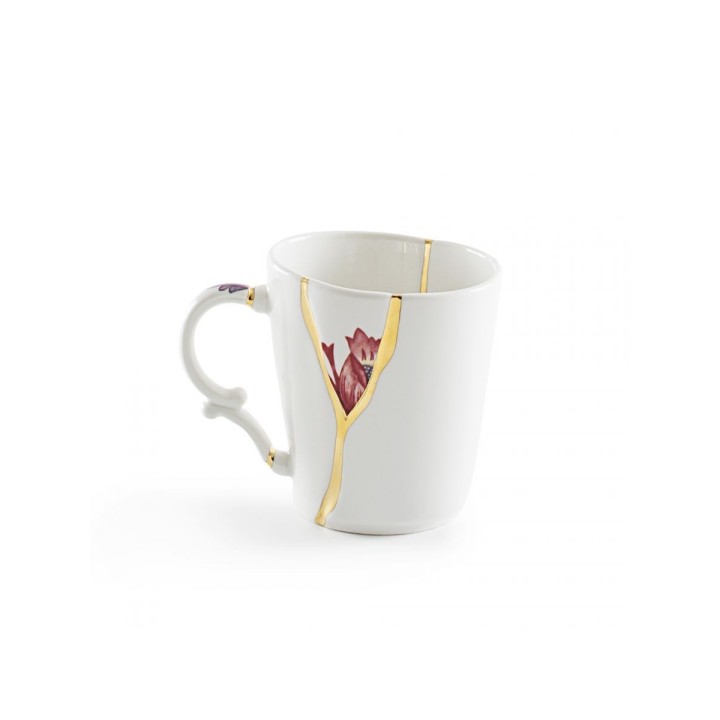 Seletti Kintsugi Tazza in Porcellana lato 1