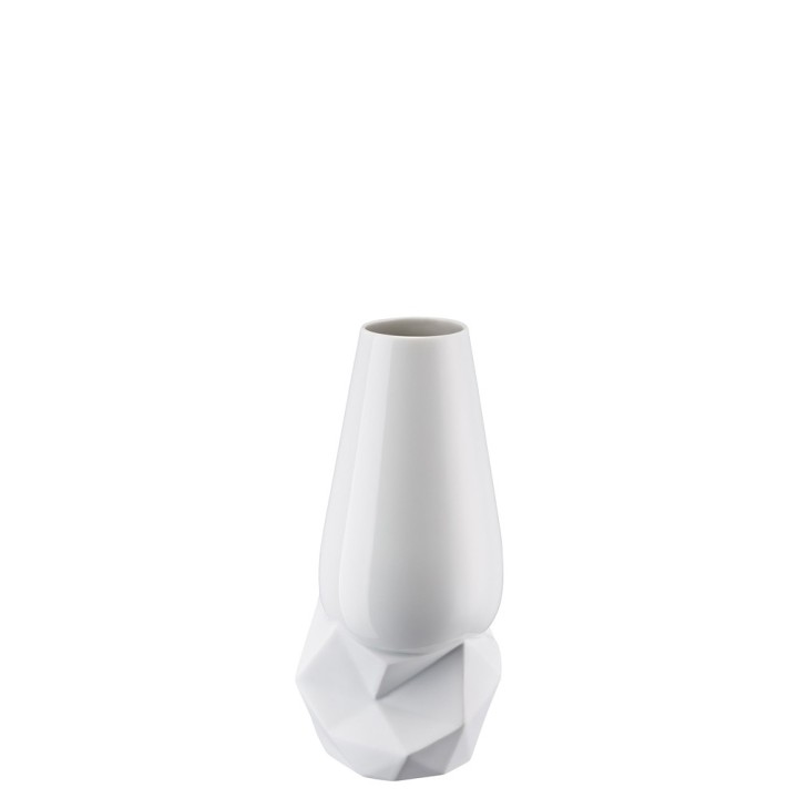 Rosenthal Vaso Geode Weiss 27cm 26027-14474-100101 Candida Celiento-Foto-1
