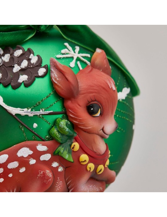 PALLA VETRO BAMBY C/FIOCC.D10      C2