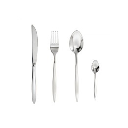 Brandani Set Posate Stretch 24 pezzi Inox