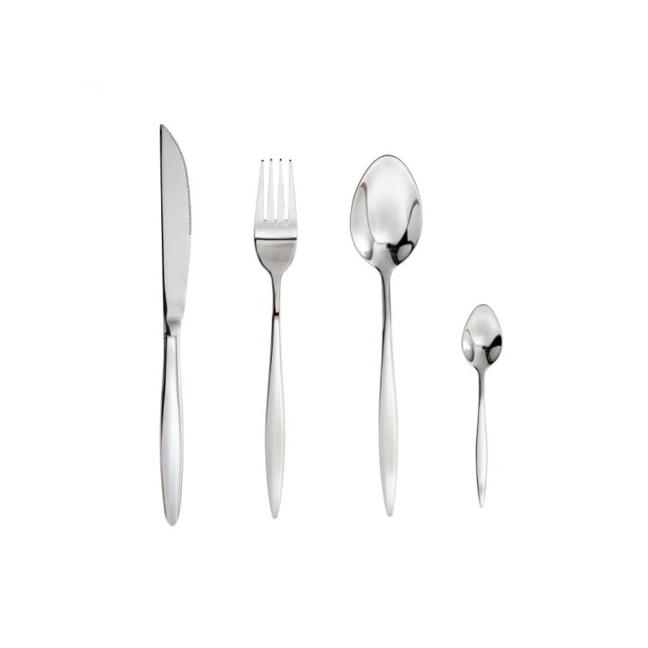 Brandani Set Posate Stretch 24 pezzi Inox