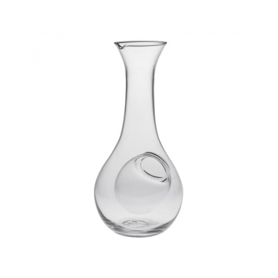 Decanter di Brandani con bolla in vetro con capacità di 1,2 litri
