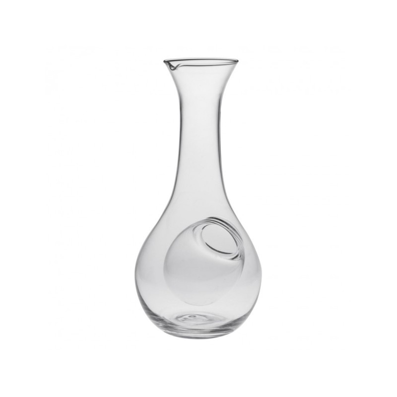 Decanter di Brandani con bolla in vetro con capacità di 1,2 litri