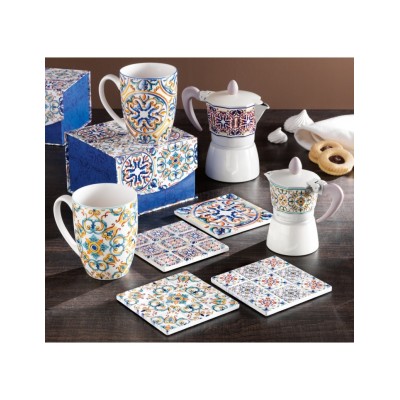 Brandani Decoration Medicea set 4 pezzi ceramica 2