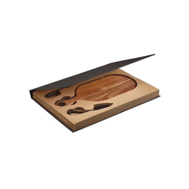 TAGLIERE FORMAGGI INDUSTRIAL ACACIA C/COLT E FORCH
