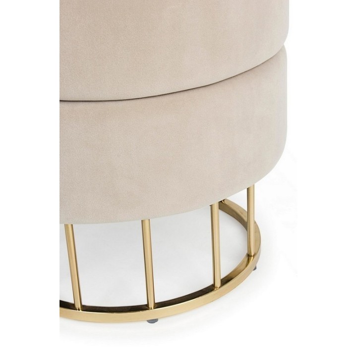 Bizzotto Sgabello contenitore Pavlina beige