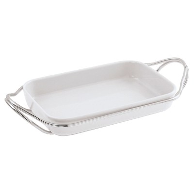 Sambonet Supporto Con Pirofila Rettangolare Cm 41x27 New Living In