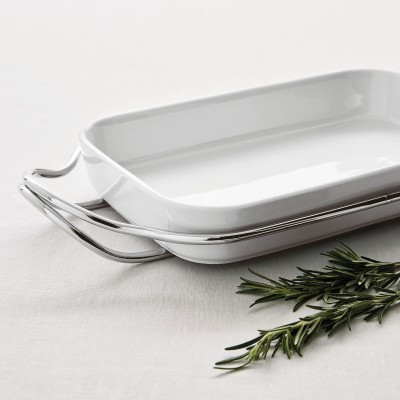 Sambonet Supporto Con Pirofila Rettangolare Cm 41x27 New Living In 2