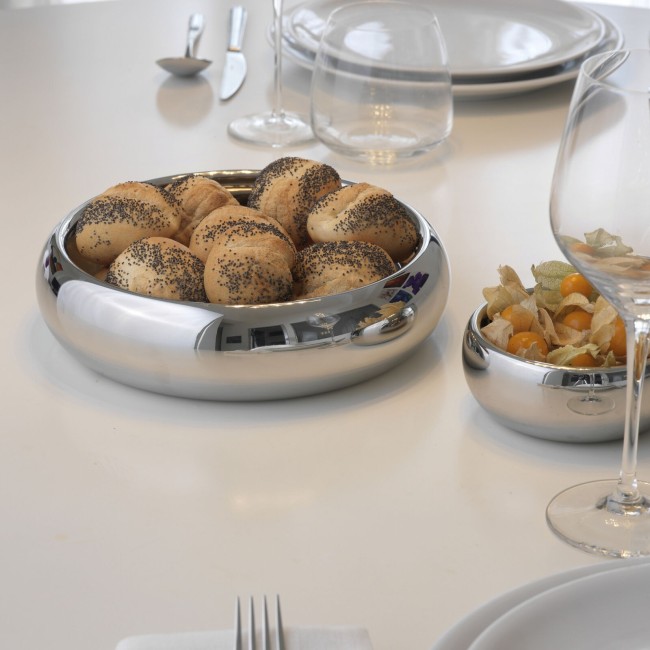 Ciotola Cm 32 Senza Maniglie Serie Sphera Inox
