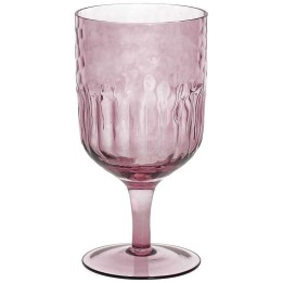 Tognana Set 6 Calici Ametista Vetro Rosa