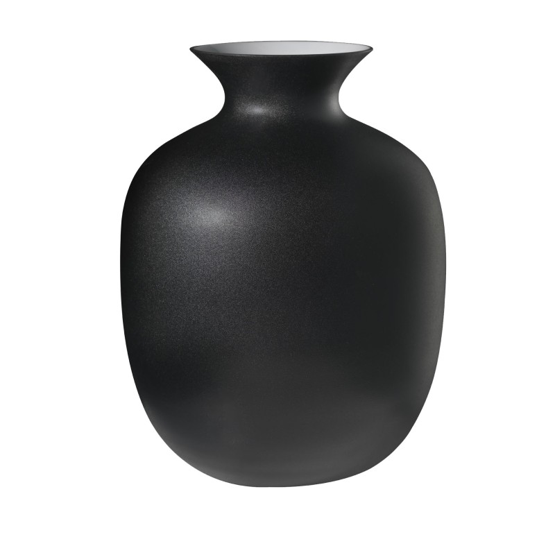 Ivv Rialto Large vaso nero eclissi H 30cm.