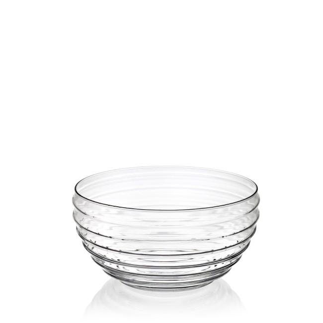 Ivv Vertigo Coppa Trasparente da 25,5 cm per Eleganti Tavole