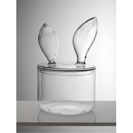 Ivv Contenitore Bunny con tappo trasparente alto 28 cm