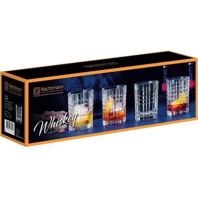 set 4 bicchieri whiskey