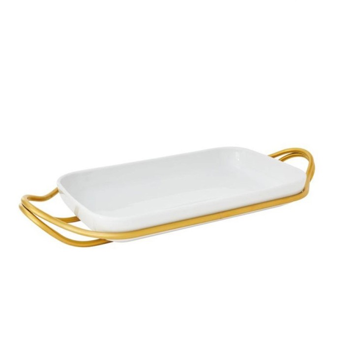 Sambonet Pirofila New Living supporto dorato 41 × 27 cm