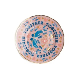 Bitossi Home Piatto decorativo Together Ø 16,5 cm