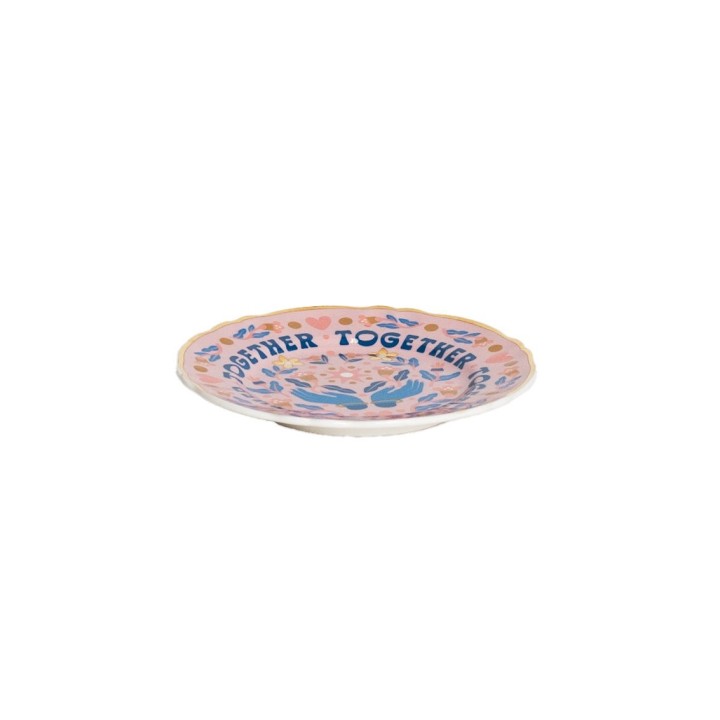 Bitossi Home Piatto decorativo Together Ø 16,5 cm