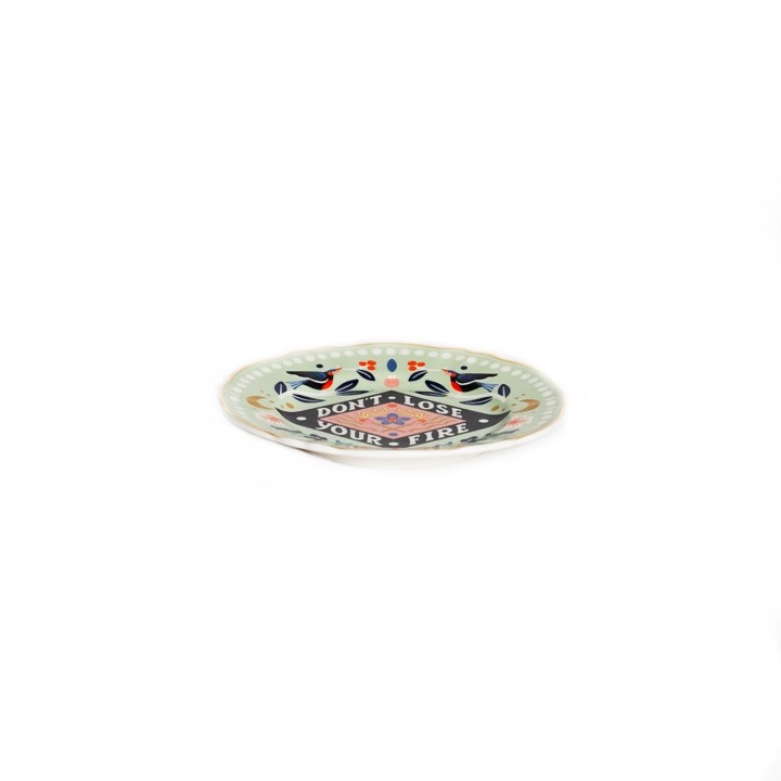 Bitossi Home Piatto decorativo Don't Lose Ø 16,5 cm