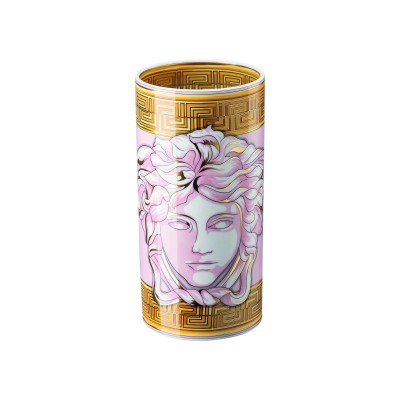 Versace Medusa Amplified Pink Coin Vaso 24 cm davati