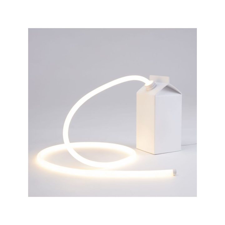 Seletti Lampada in resina a led Milkglow