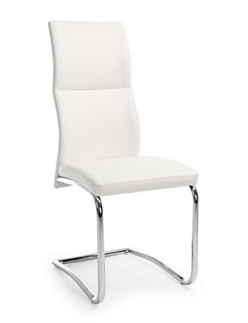 Sedia Bizzotto in ecopelle beige Thelma Sedia Bizzotto in ecopelle beige Thelma
