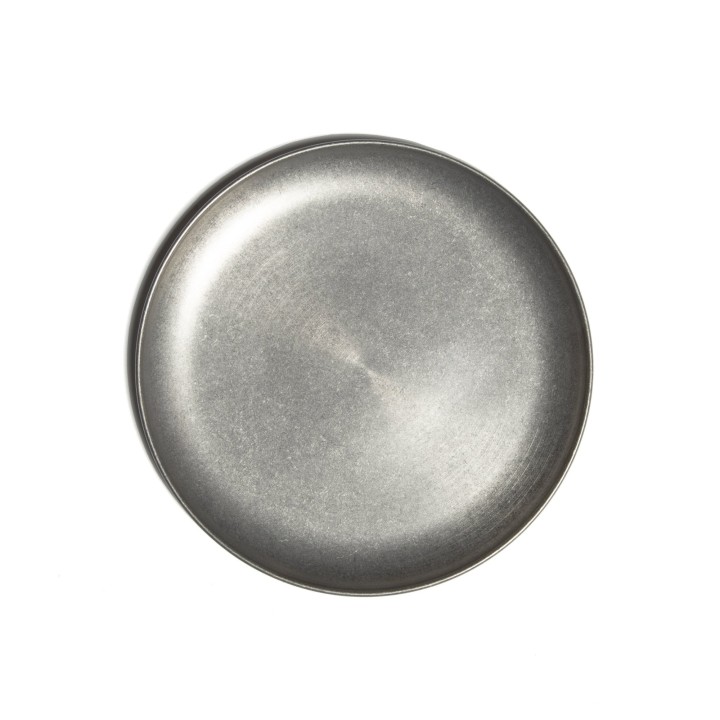 Bitossi Home Sottopiatto argento anticato Ø 30 cm