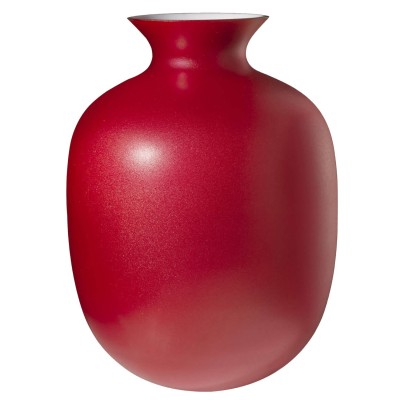 RIALTO LARGE VASO H.30 T/F DECORO AMARANTO DE' MED