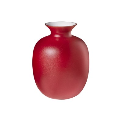 RIALTO SMALL VASO H.18.5 T/F DECORO AMARANTO DE'