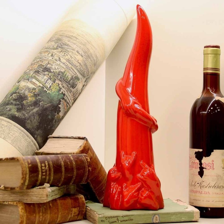 Macrì Corno dell'amicizia rosso
