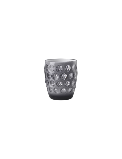 SET 6 BICCHIERI LENTE GRIGIO BASSO