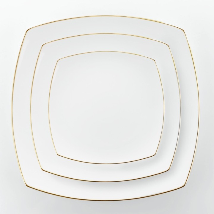Weissestal Servizio di piatti Venus Gold Line 40 pezzi