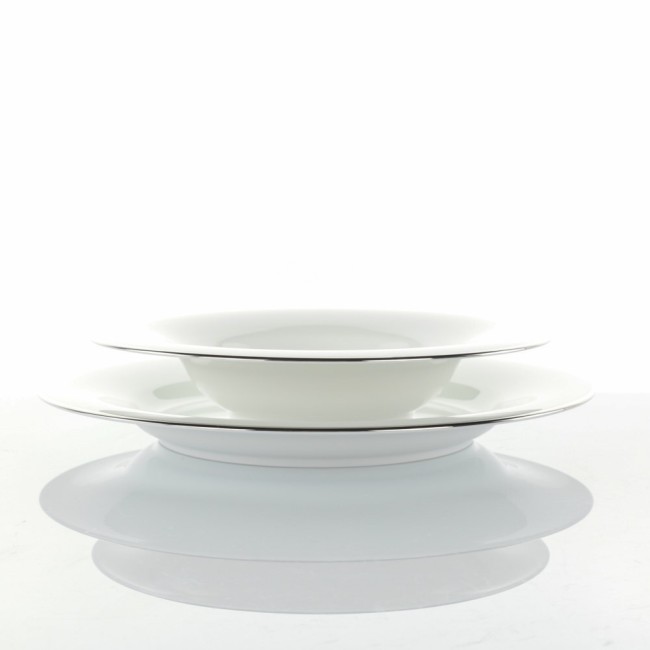 SERV.TAVOLA 40PZ PLUS PLATINUM LINE