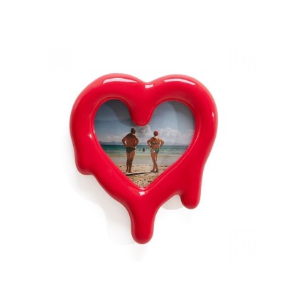Melted Heart Red di Seletti – Specchio Iconico a Cuore...