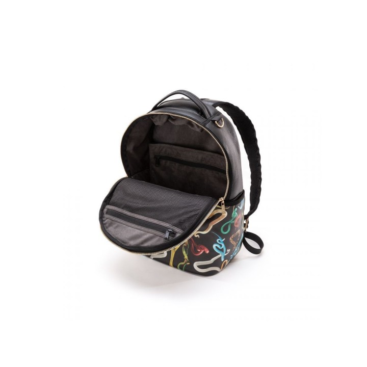 Seletti Zaino Travel Kit Snakes Toiletpaper