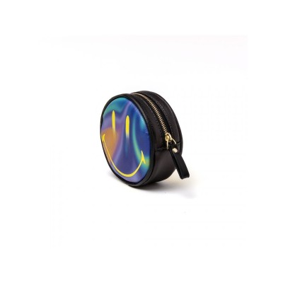 PORTAMONETE IN PU "SMILEY GRADIENT" ? Cm.10 h.3,5
