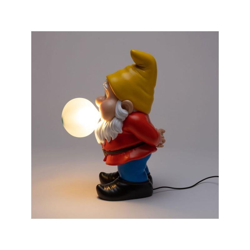 LAMPADA USB IN RESINA "GUMMY SNOOPING" h.Cm.42 CON