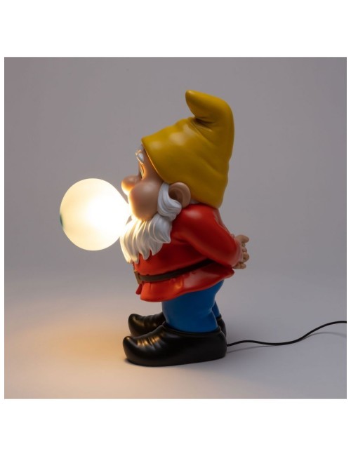 LAMPADA USB IN RESINA "GUMMY SNOOPING" h.Cm.42 CON