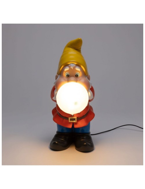 LAMPADA USB IN RESINA "GUMMY SNOOPING" h.Cm.42 CON