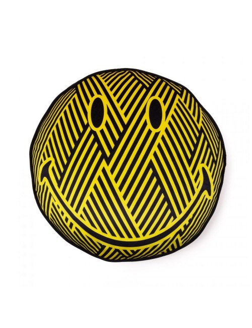 CUSCINO IN POLIESTERE IGNIFUGO "SMILEY ZIGZAG" ? C
