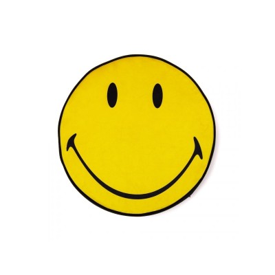 Cuscino Smiley Classic Seletti in Poliestere Ignifugo Ø45 cm