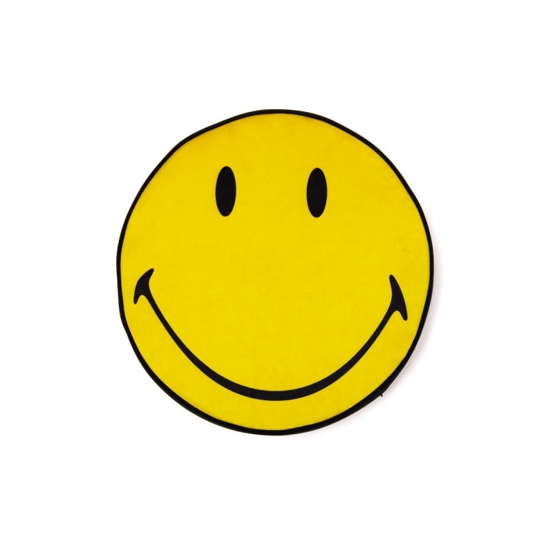 Cuscino Smiley Classic Seletti in Poliestere Ignifugo Ø45 cm