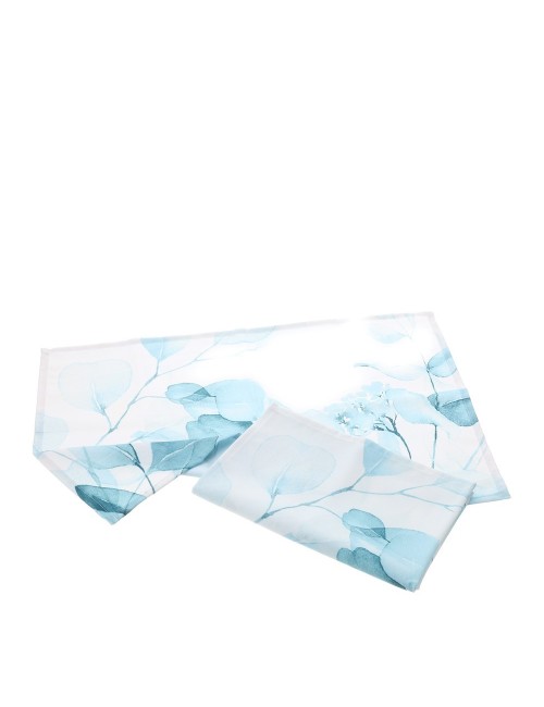BOX 2 TOVAGLIETTE BOTANIC BLU 60X40CM