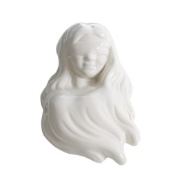 Macrì Dea Bendata bianca 12 cm
