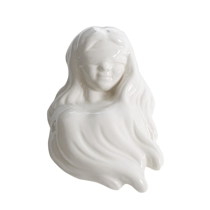 Macrì Dea Bendata bianca 12 cm