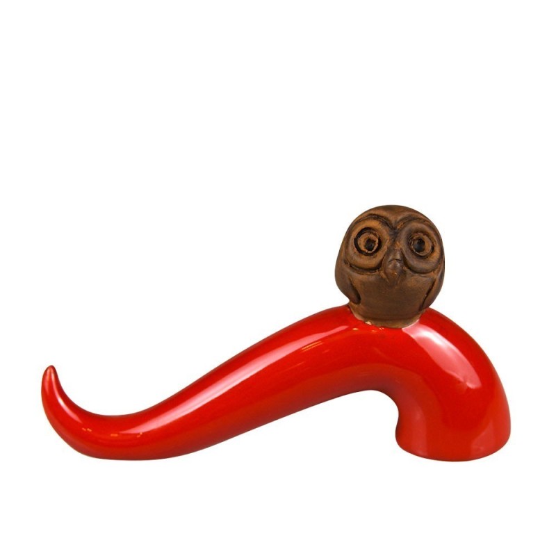 Macrì corno onda civetta rosso