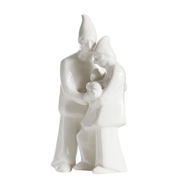 Macrì Novus Pulcinella La Famiglia 23 cm