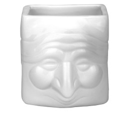 Macrì Portapenne Maschera di Pulcinella bianco