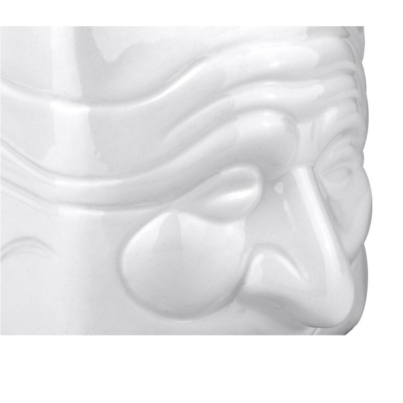 PORTA PENNE MASCHERA BIANCA