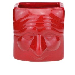 Macrì Portapenne Maschera di Pulcinella rosso