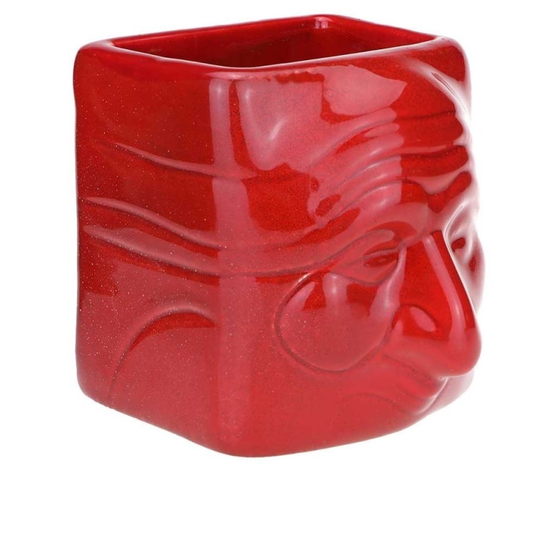PORTA PENNE MASCHERA ROSSA